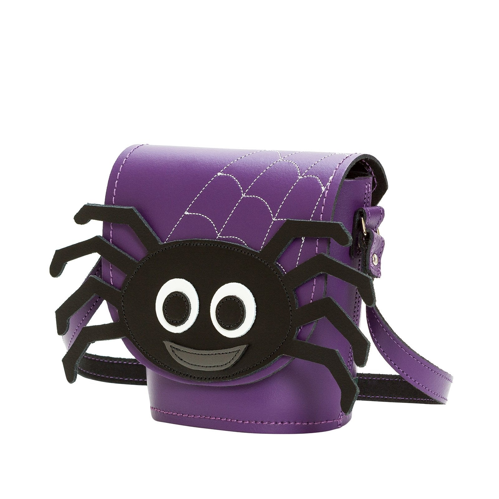 Spider Handmade Leather Barrel Bag