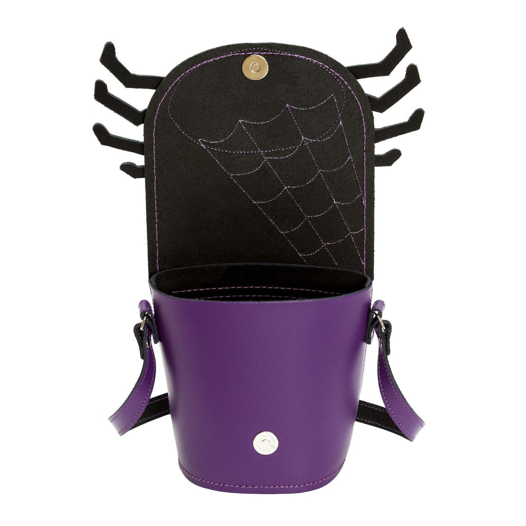 Spider Handmade Leather Barrel Bag