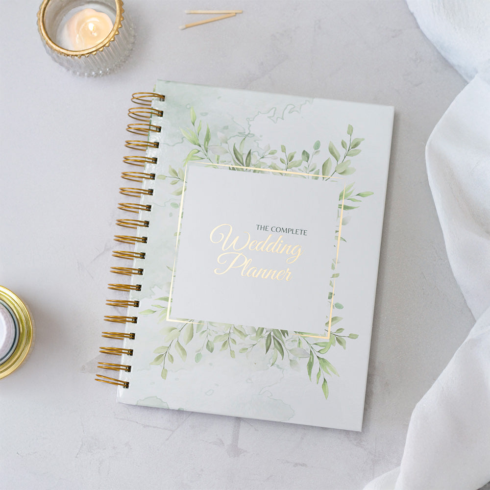 Complete Wedding Planner with Gold Foil Cover