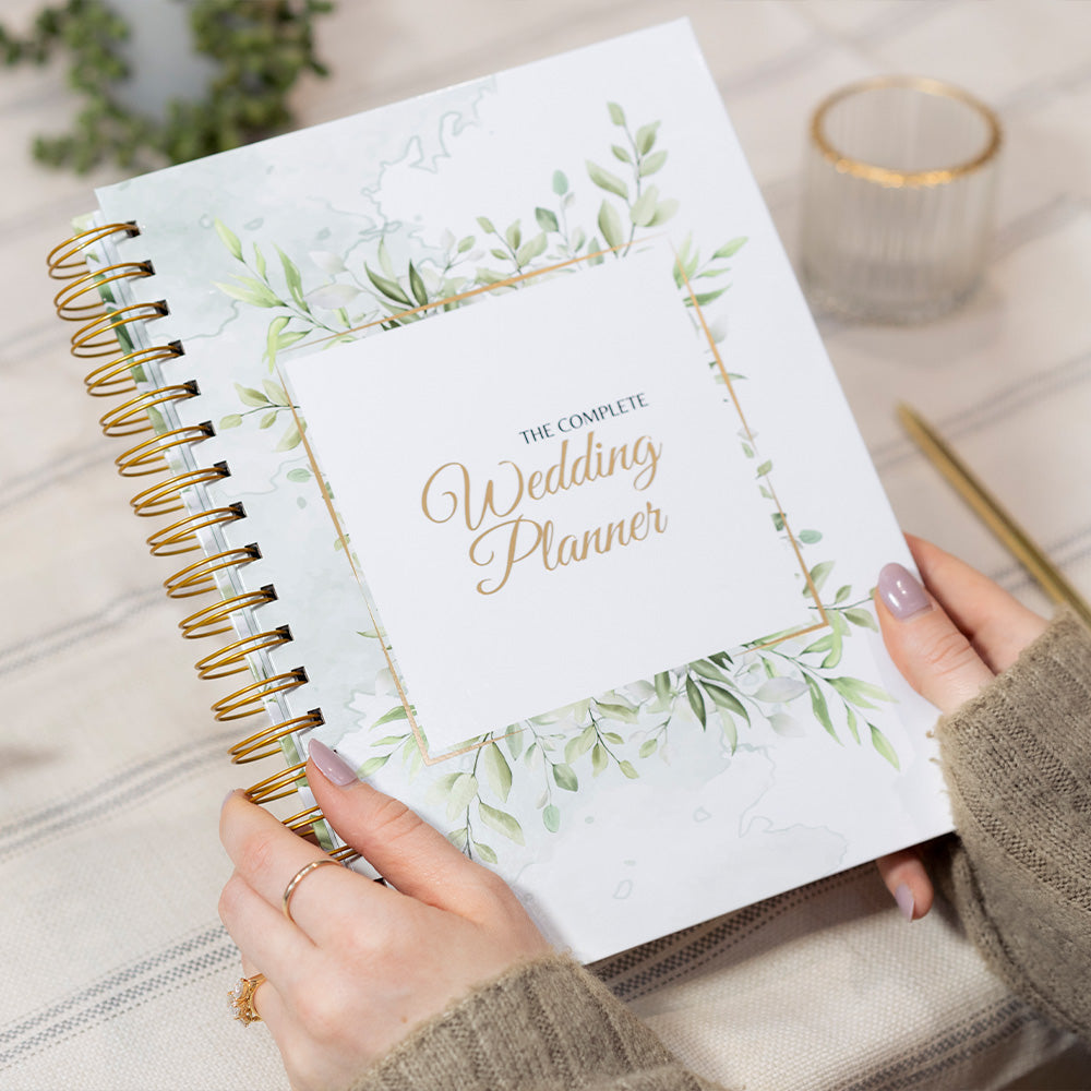 Complete Wedding Planner with Gold Foil Cover