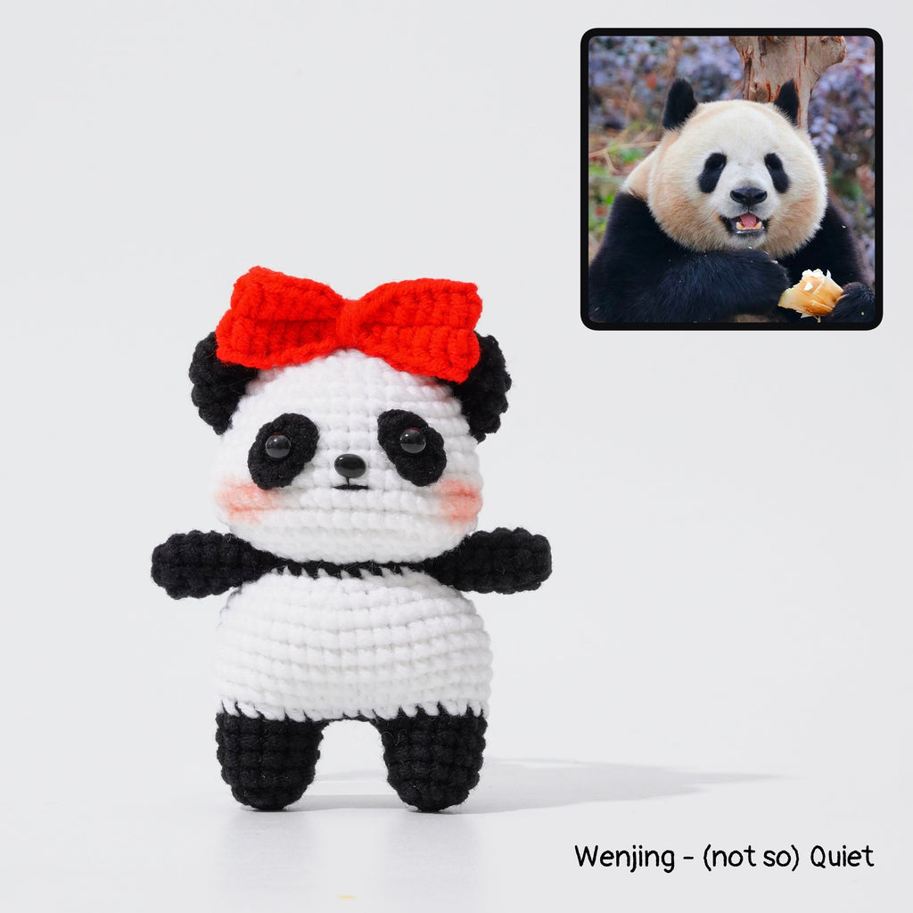 Giant Panda Amigurumi Crochet Toy Limited Restock