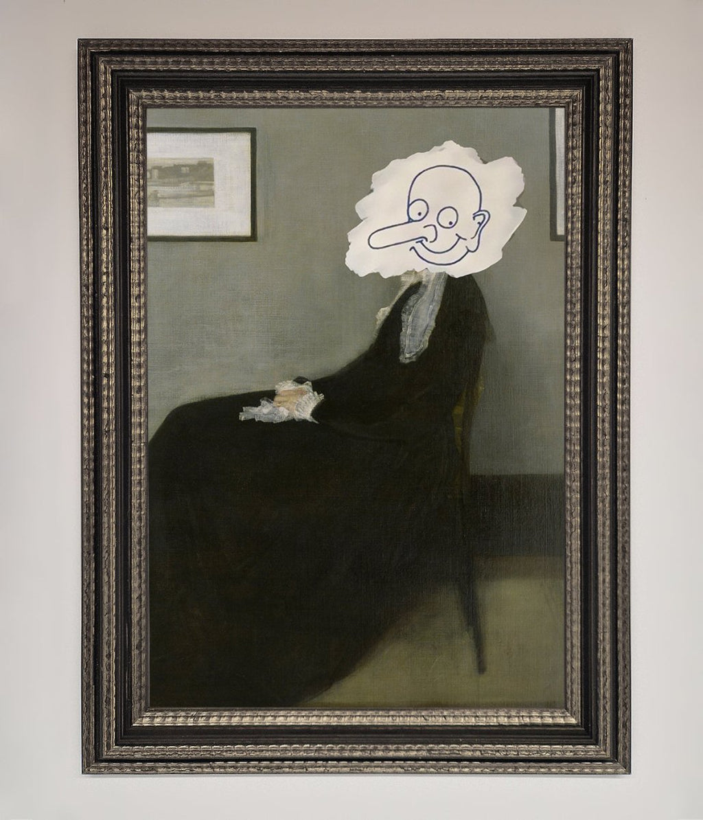 Whistlers Mother Framed Wall Art