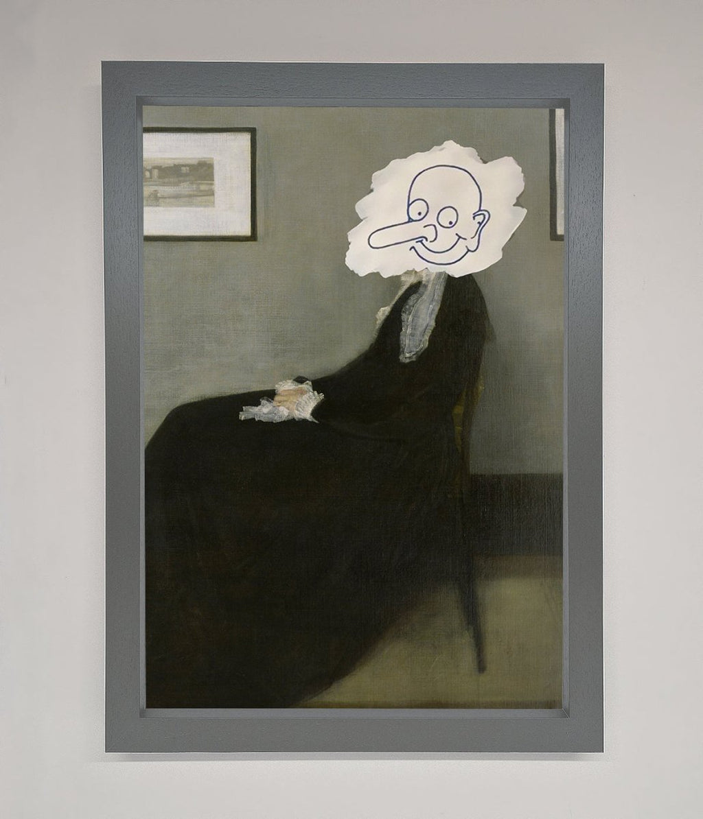 Whistlers Mother Framed Wall Art