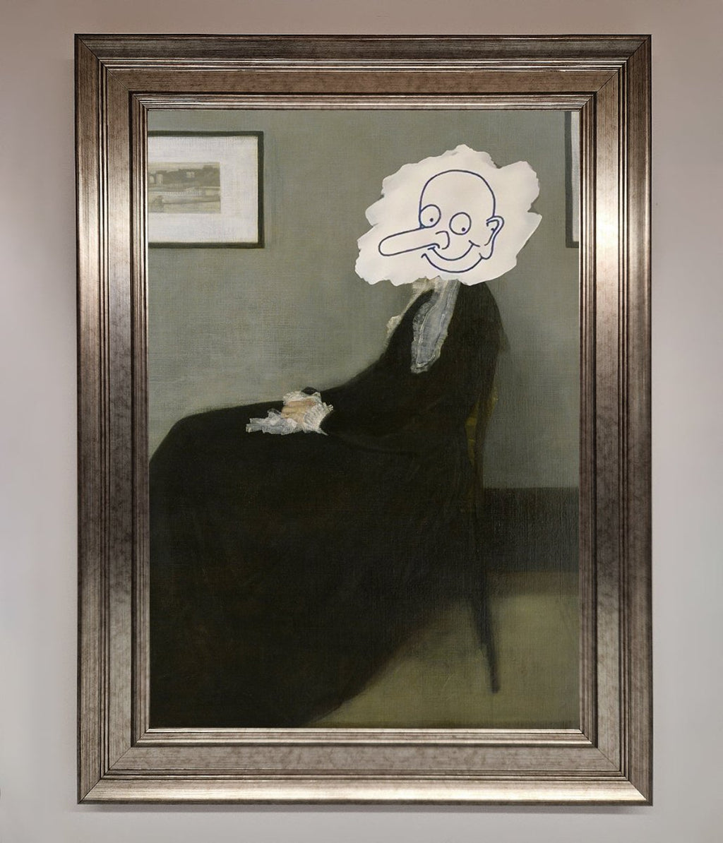 Whistlers Mother Framed Wall Art