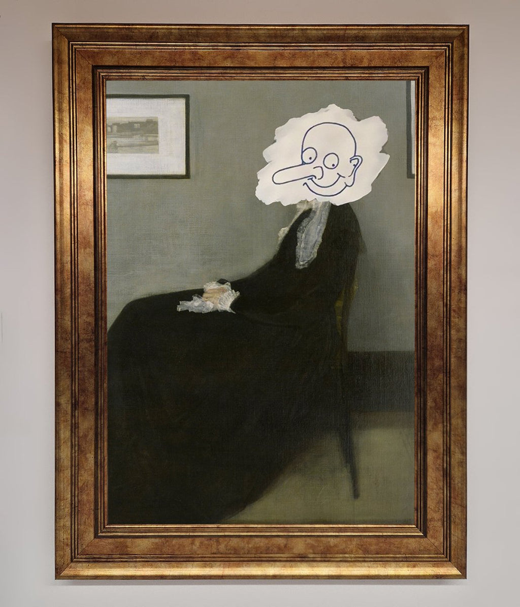 Whistlers Mother Framed Wall Art