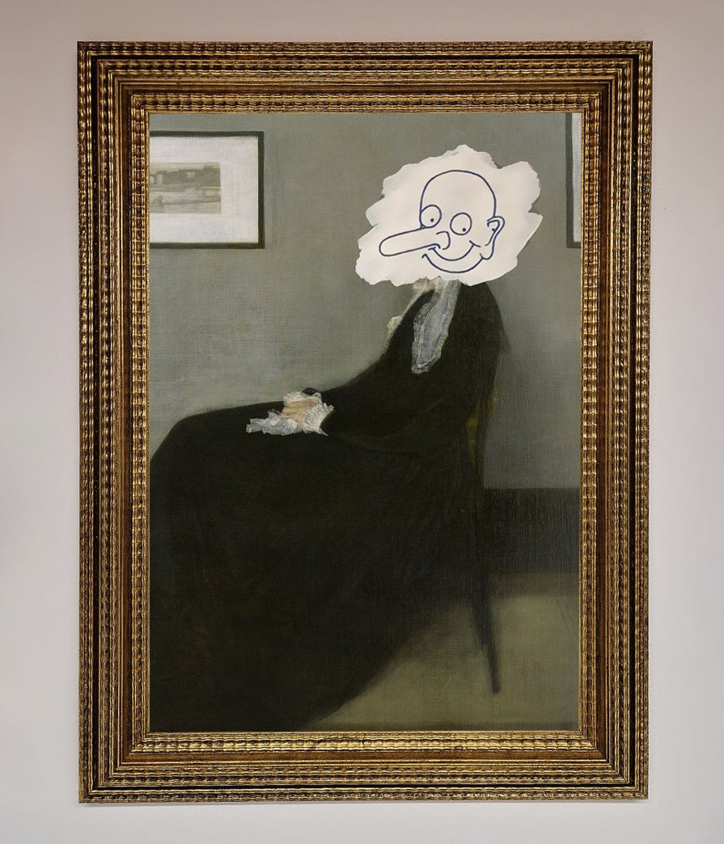 Whistlers Mother Framed Wall Art