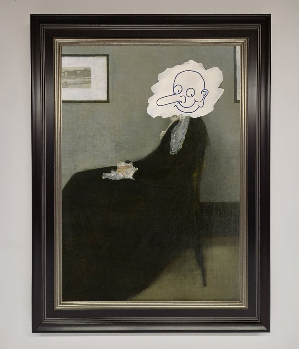 Whistlers Mother Framed Wall Art