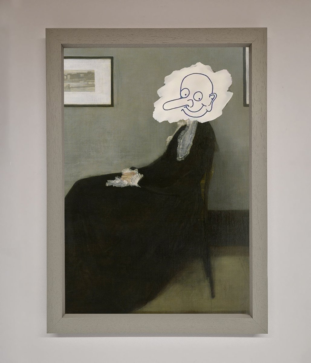 Whistlers Mother Framed Wall Art