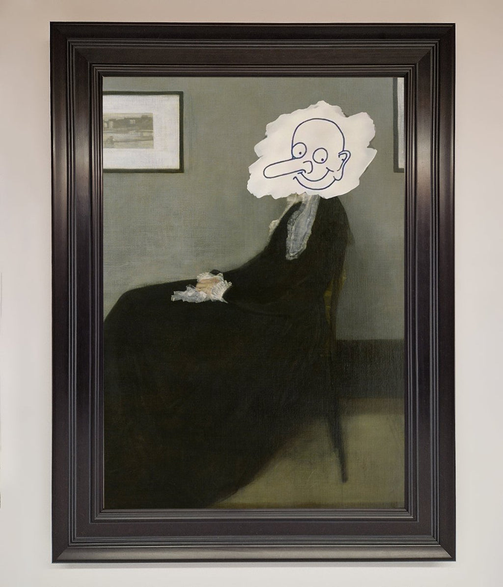Whistlers Mother Framed Wall Art