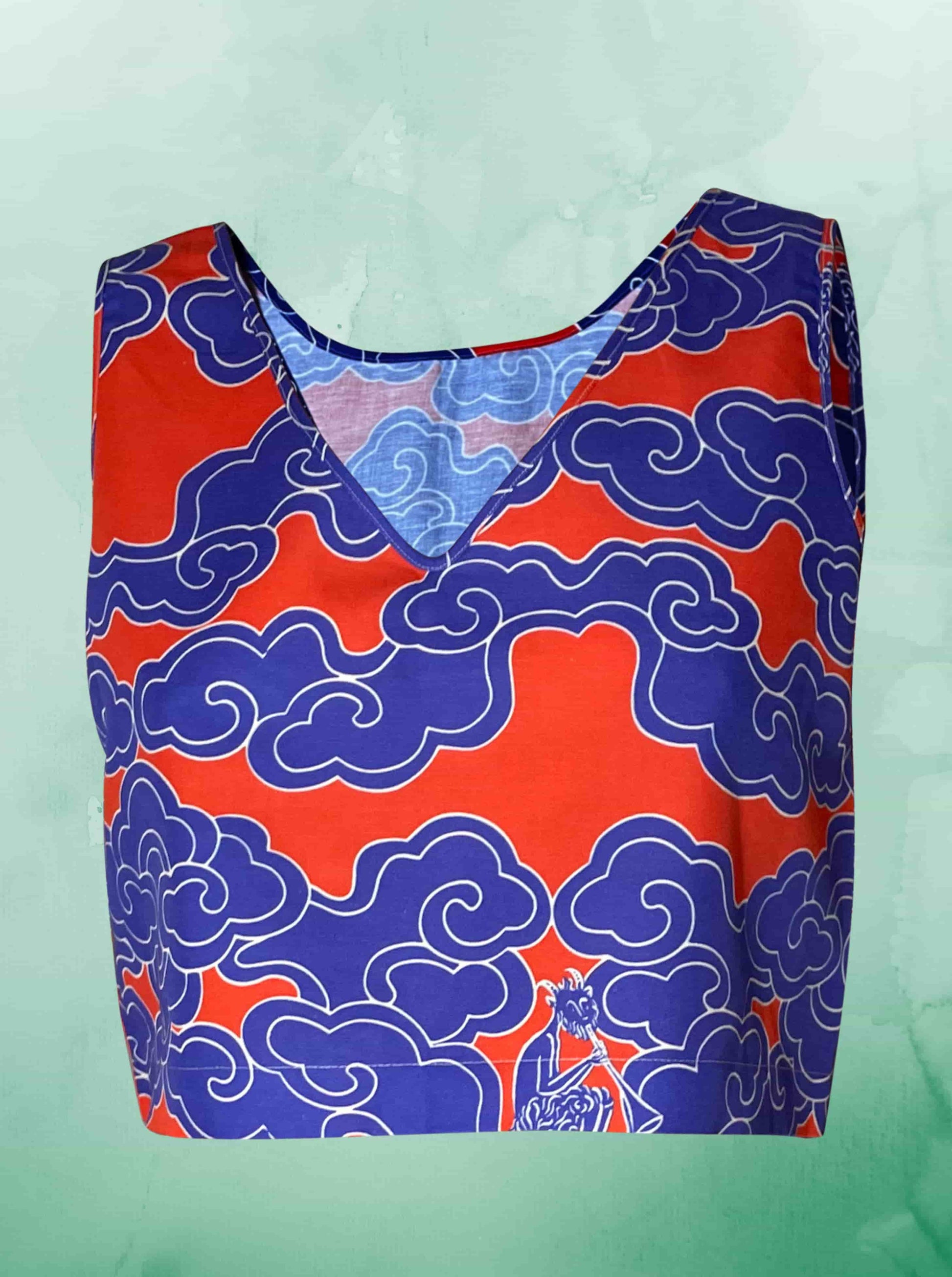 Organic Cotton Linen Reversible Tank Top