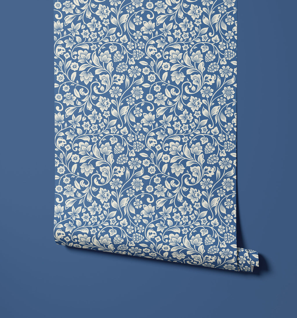 Willow Decorative Pattern Wallpaper