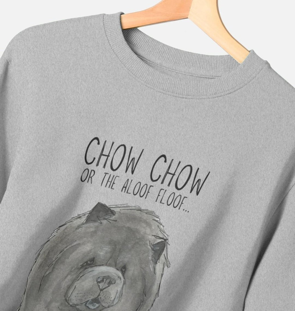 Blue Chow Chow Men's Crewneck Sweatshirt The Aloof Floof