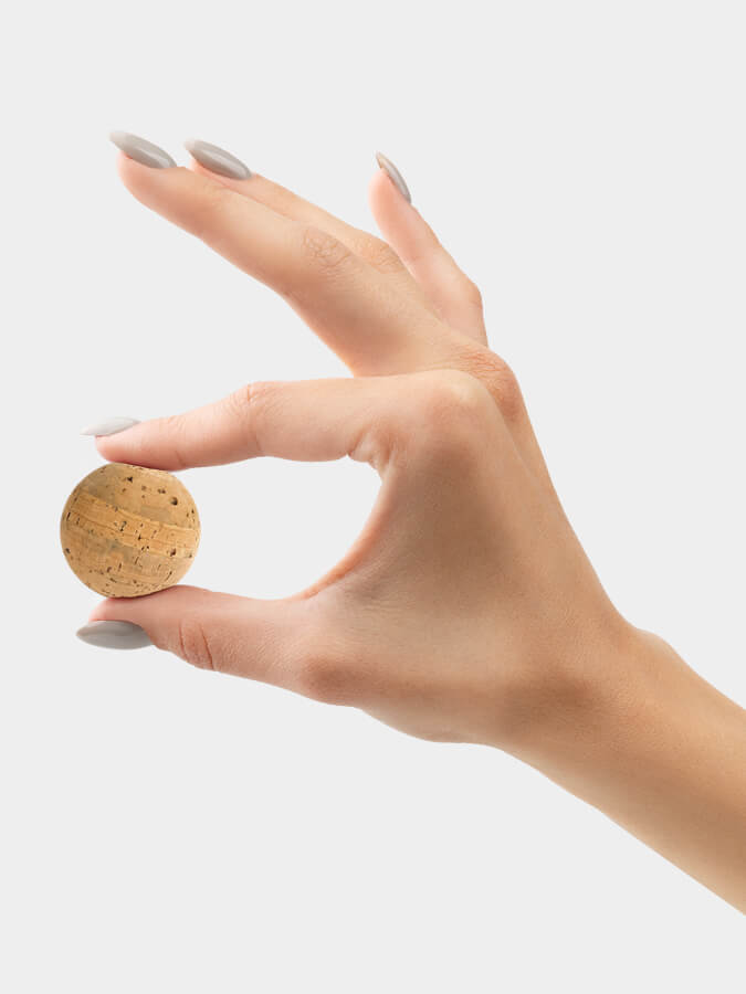 Cork Massage Ball Set of 3 for Self Massage and Fascia Release