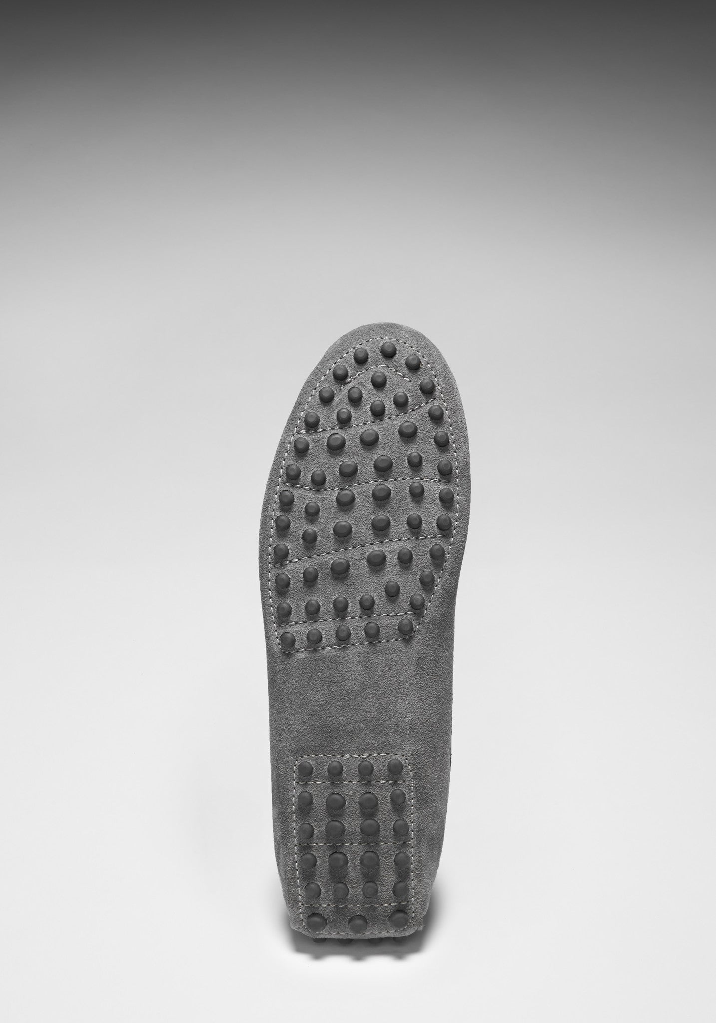 Women's Penny Driving Loafers in Slate Grey Suede