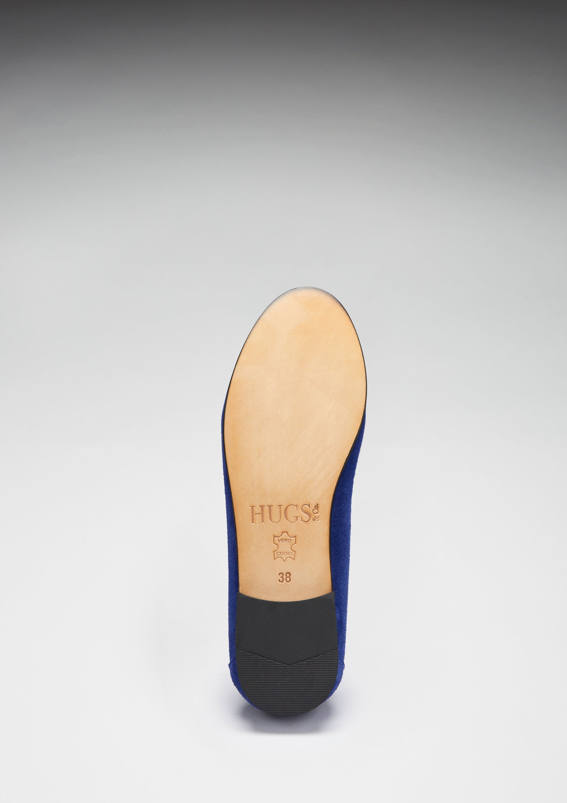 Women's Ink Blue Suede Penny Loafers
