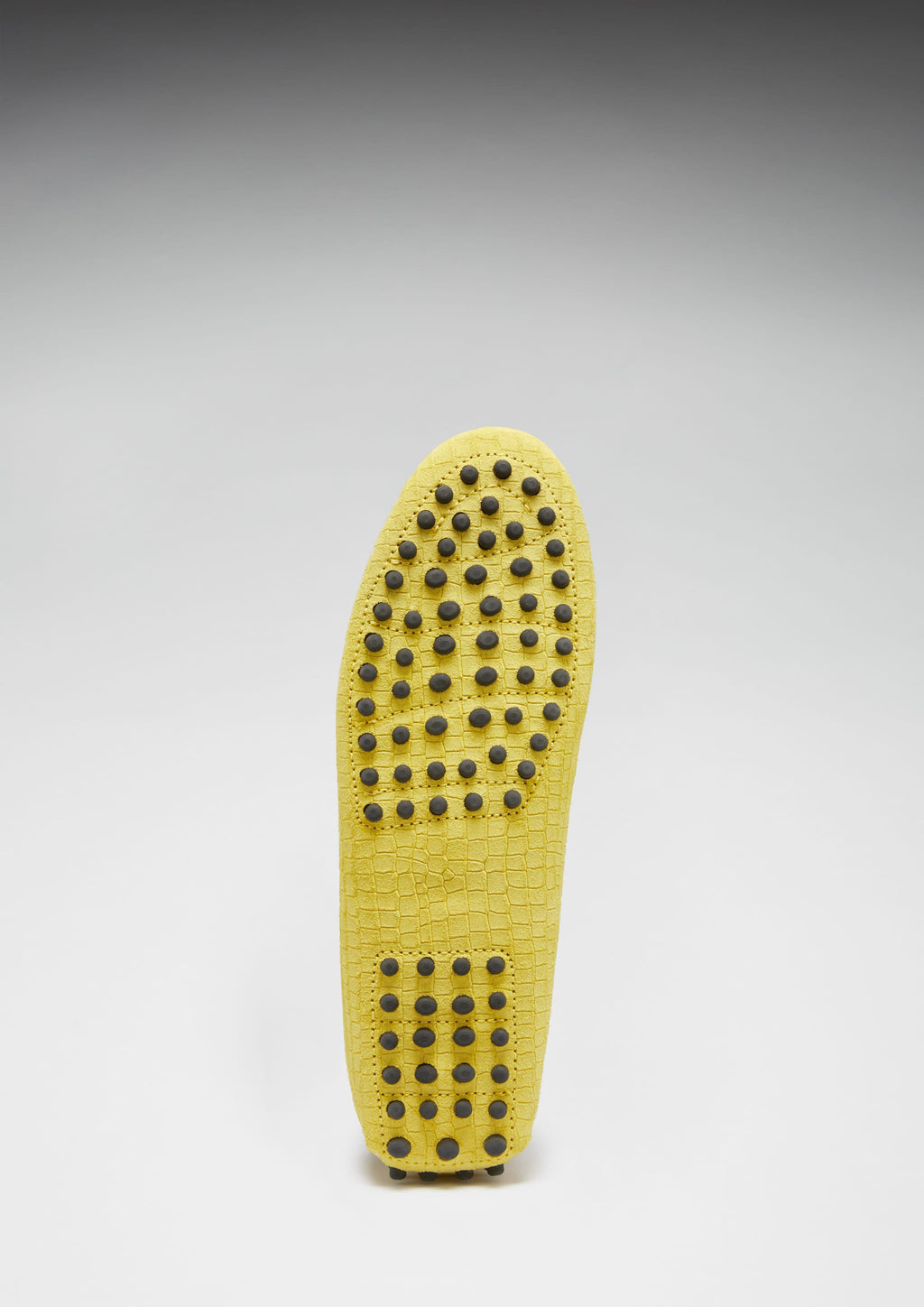 Women's Yellow Suede Penny Driving Loafers