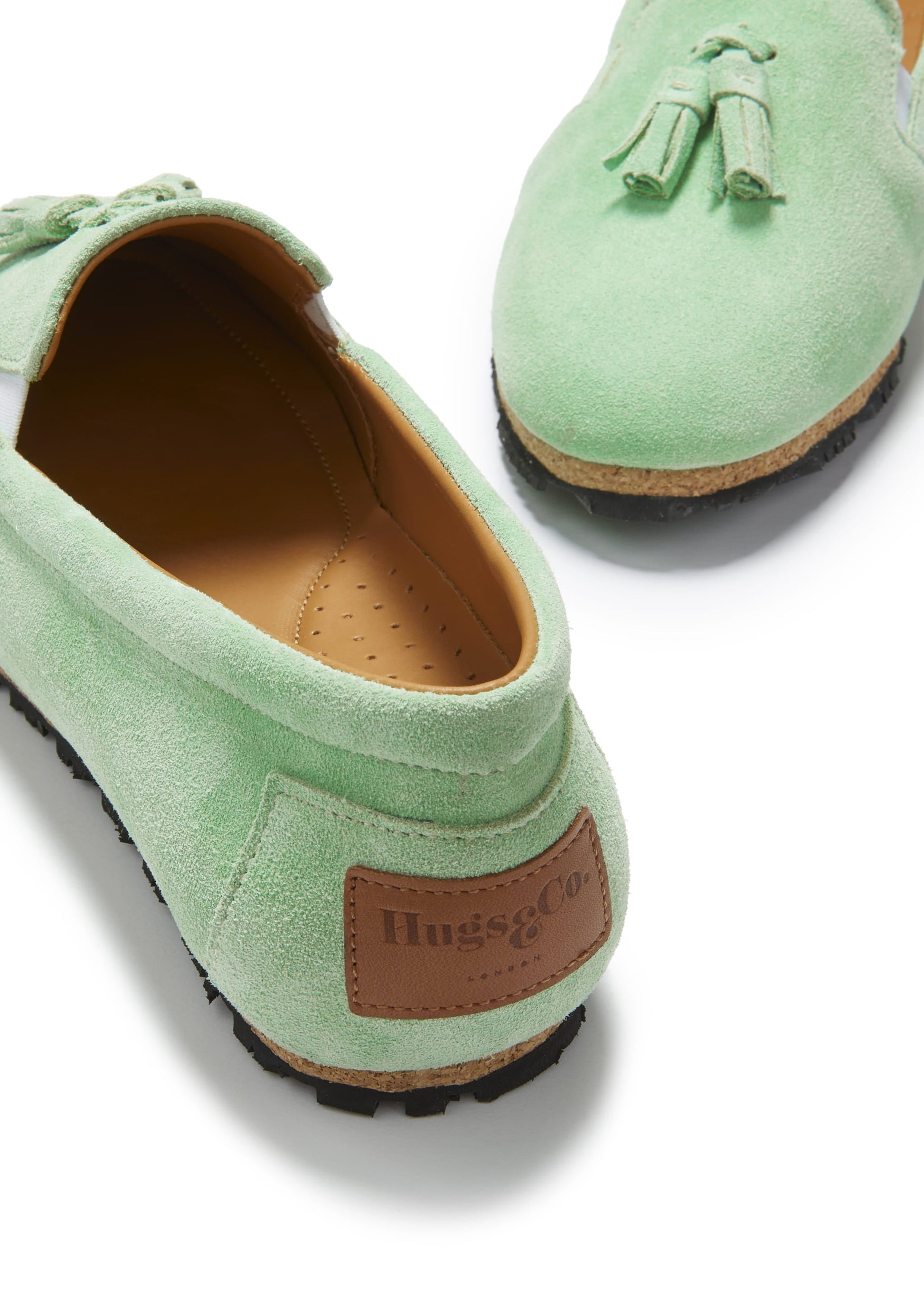 Women's Lagoon Green Tasselled Espadrilles