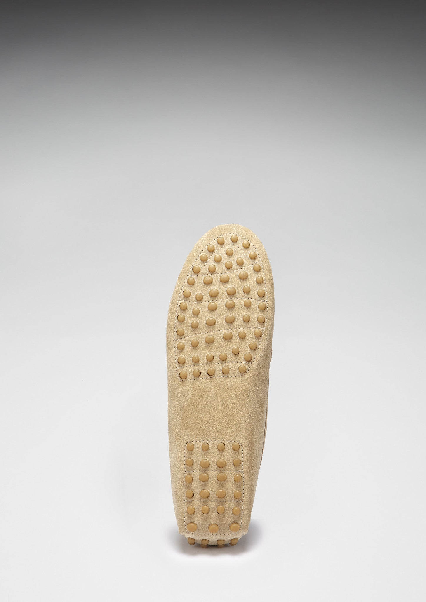 Women's Penny Driving Loafers in Taupe Suede