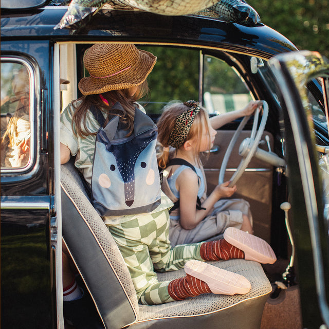 Kids' WOLF Backpack – Fun & Functional for Hikes and Playdates by Muni at www.brixbailey.com