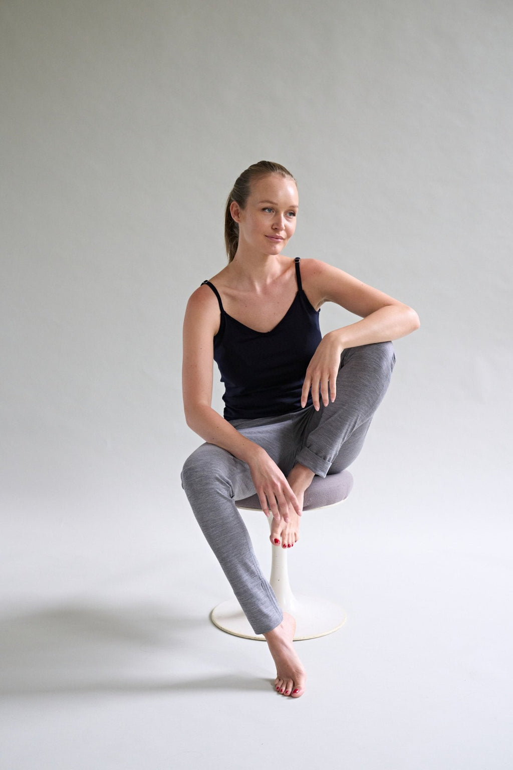 Women's Merino Cami in Midnight