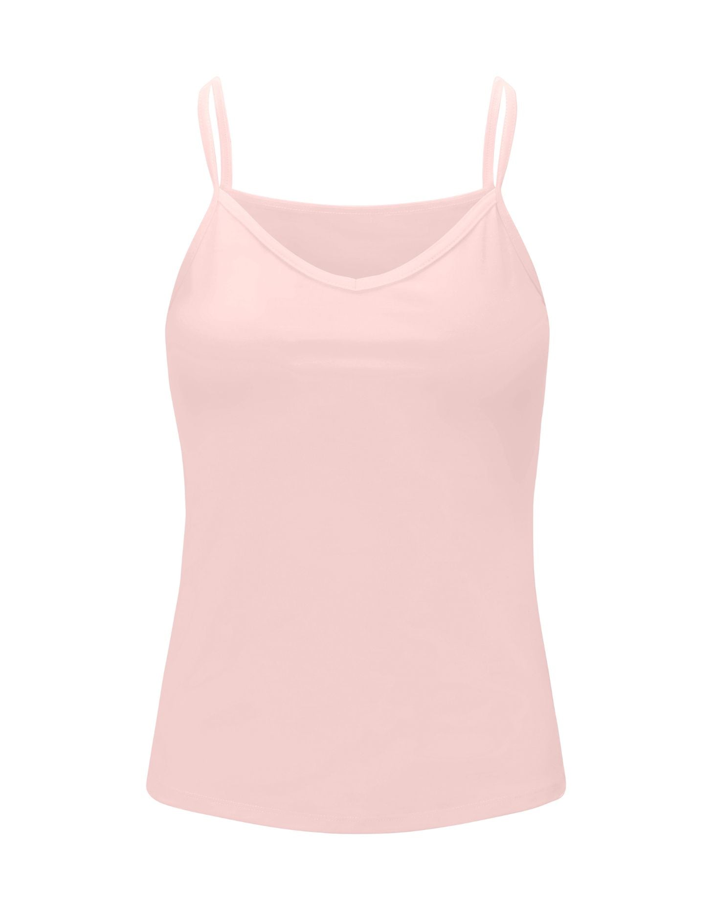 Women's Merino Wool Cami in Pink Peach Blossom