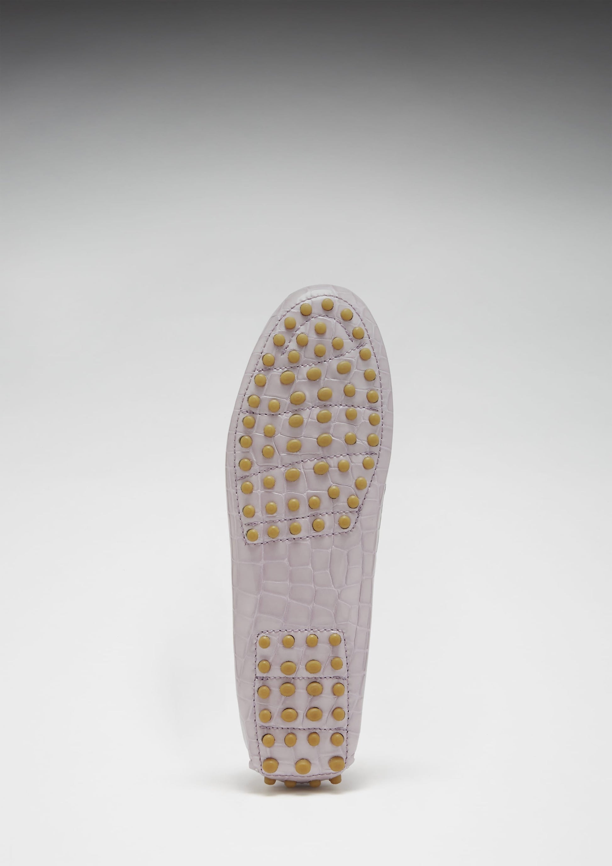 Women's Lilac Croc Print Penny Loafers