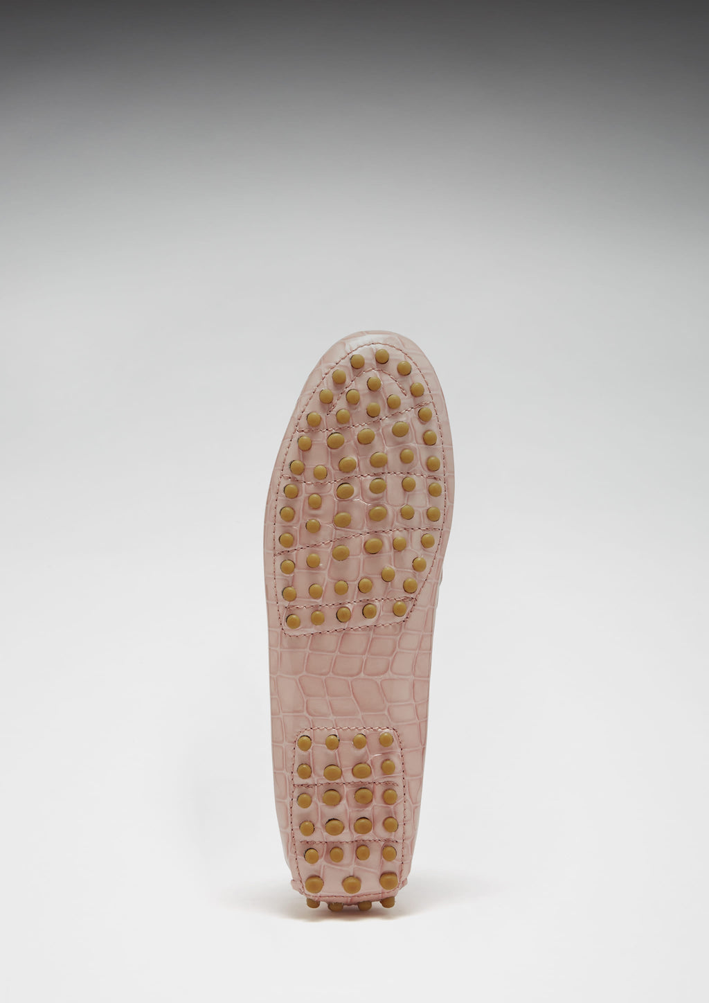 Women's Penny Driving Loafers in Powder Pink Patent Leather