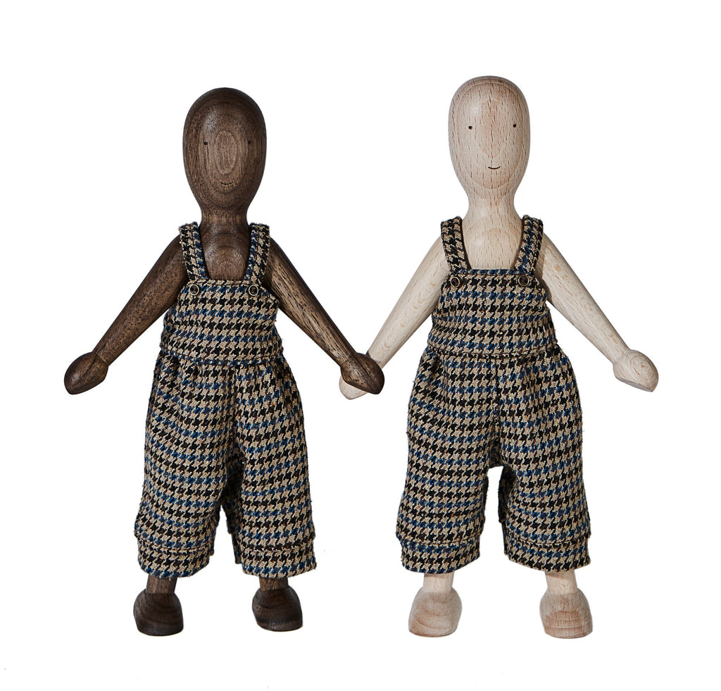 Wooden Beech Doll with Movable Limbs - Eco-Friendly & Imagination Boosting Toy by Wooden Story at www.brixbailey.com