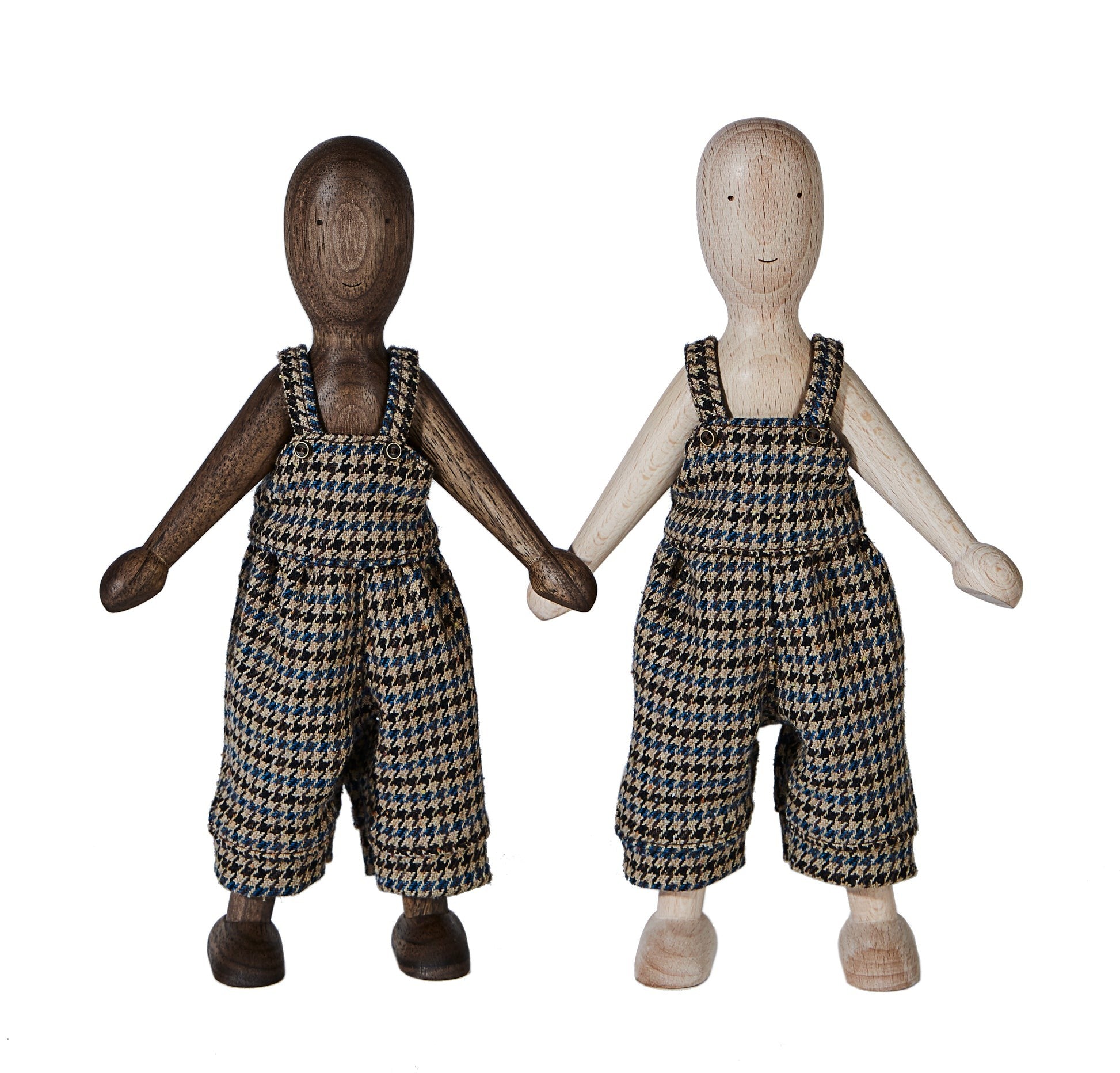 Wooden Beech Doll with Movable Limbs - Eco-Friendly & Imagination Boosting Toy by Wooden Story at www.brixbailey.com