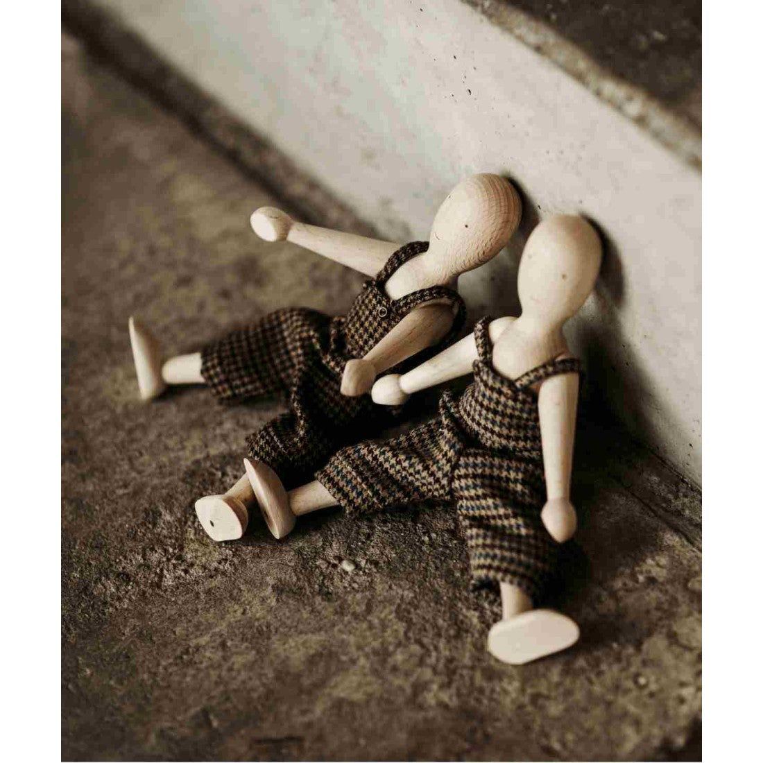Wooden Beech Doll with Movable Limbs - Enhance Your Child's Imagination with Eco-Friendly Play by Wooden Story at www.brixbailey.com