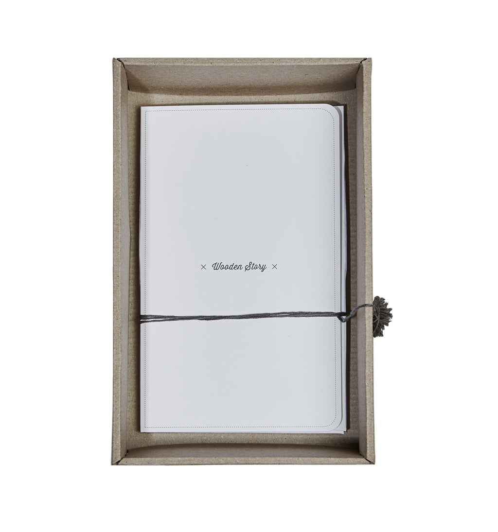 Wooden Beech Doll with Dress by Wooden Story - Eco-Friendly & Imaginative Play Toy by Wooden Story at www.brixbailey.com