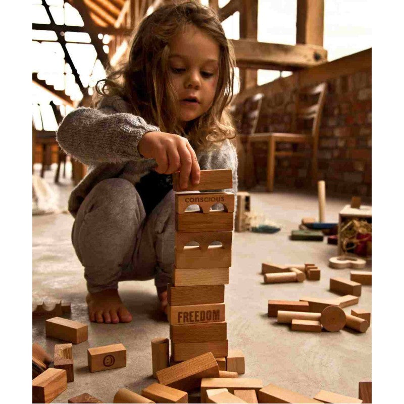 Wooden Story Forest-Scented Blocks - Eco-Friendly & Creative Building Toy for Kids by Wooden Story at www.brixbailey.com