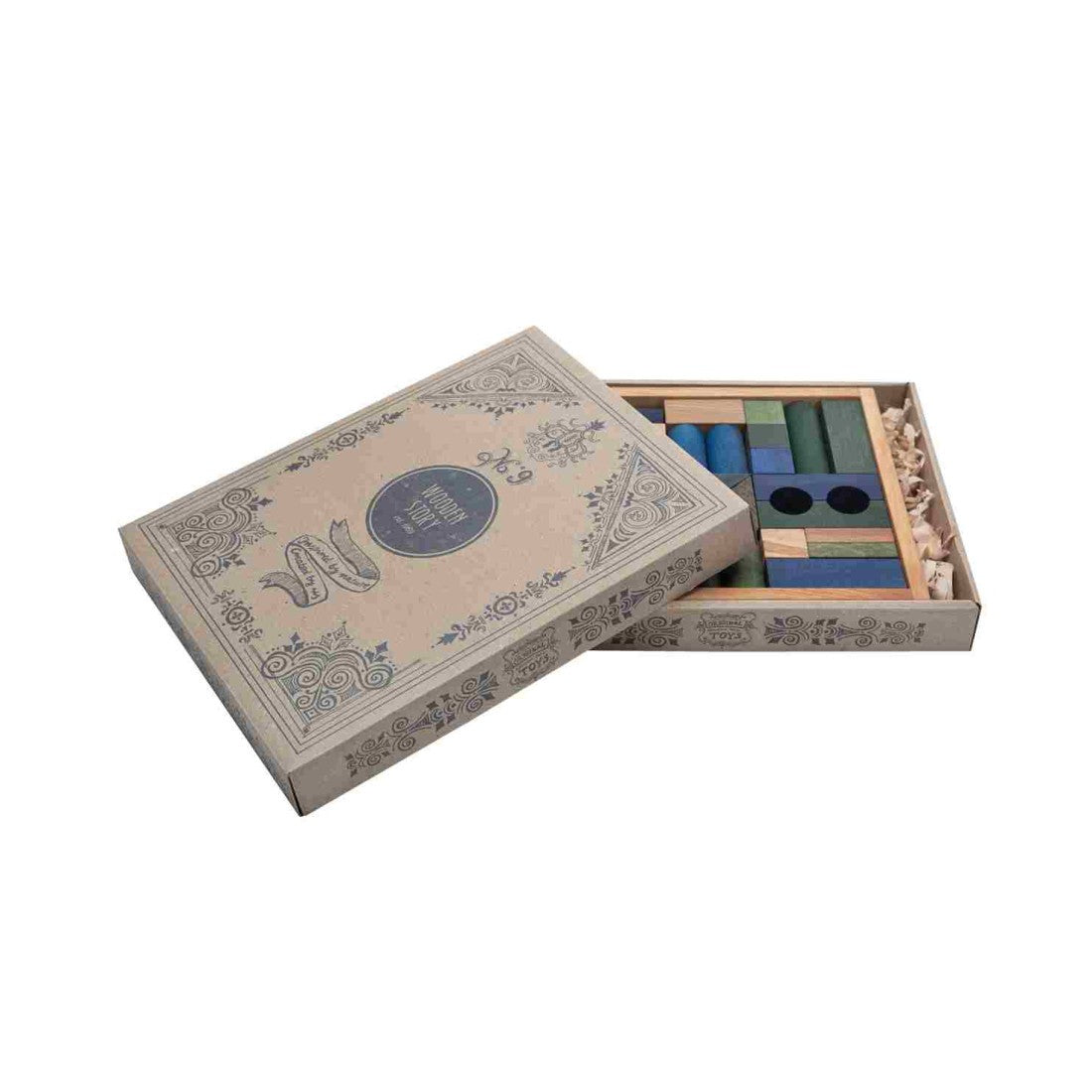 Delicate to the Touch Wooden Blocks - Eco-Friendly & Stimulating Creative Play by Wooden Story at www.brixbailey.com