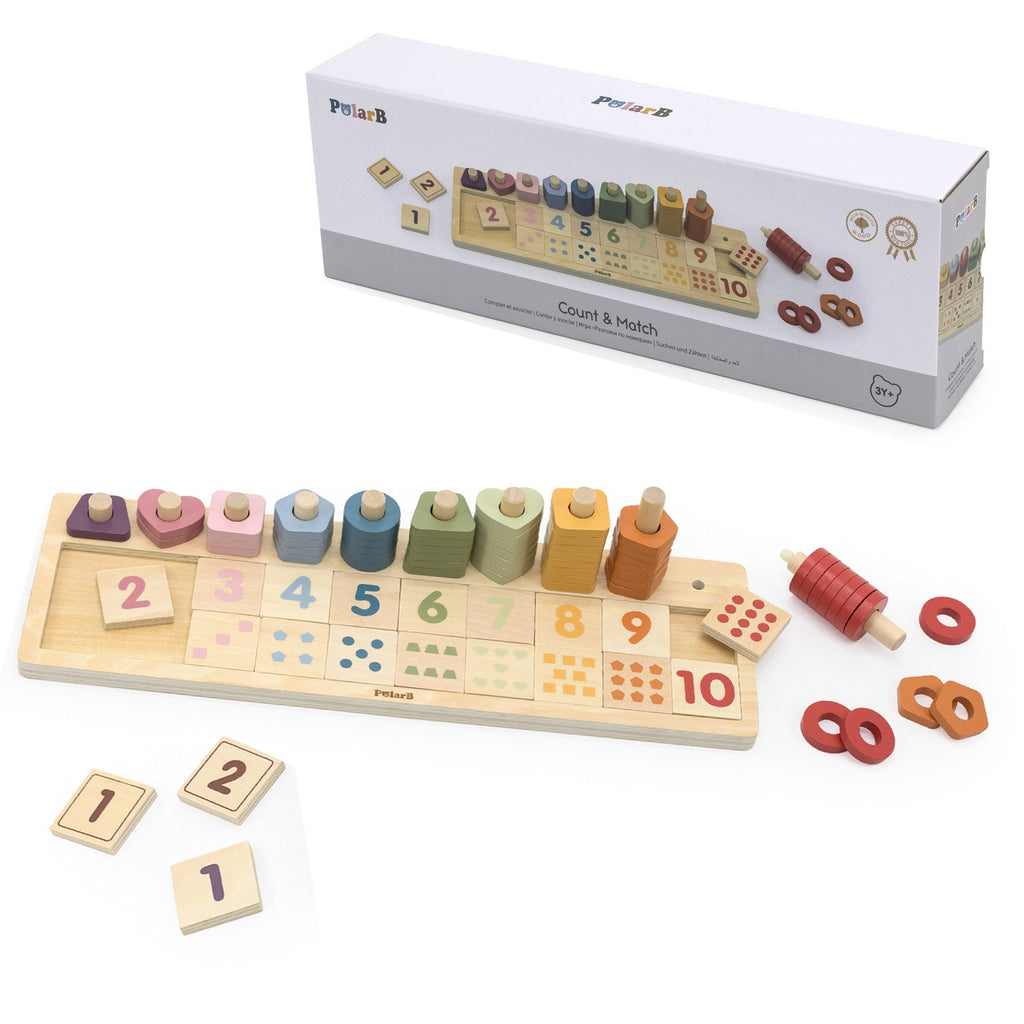 Wooden Abacus Sorter – Learning Numbers