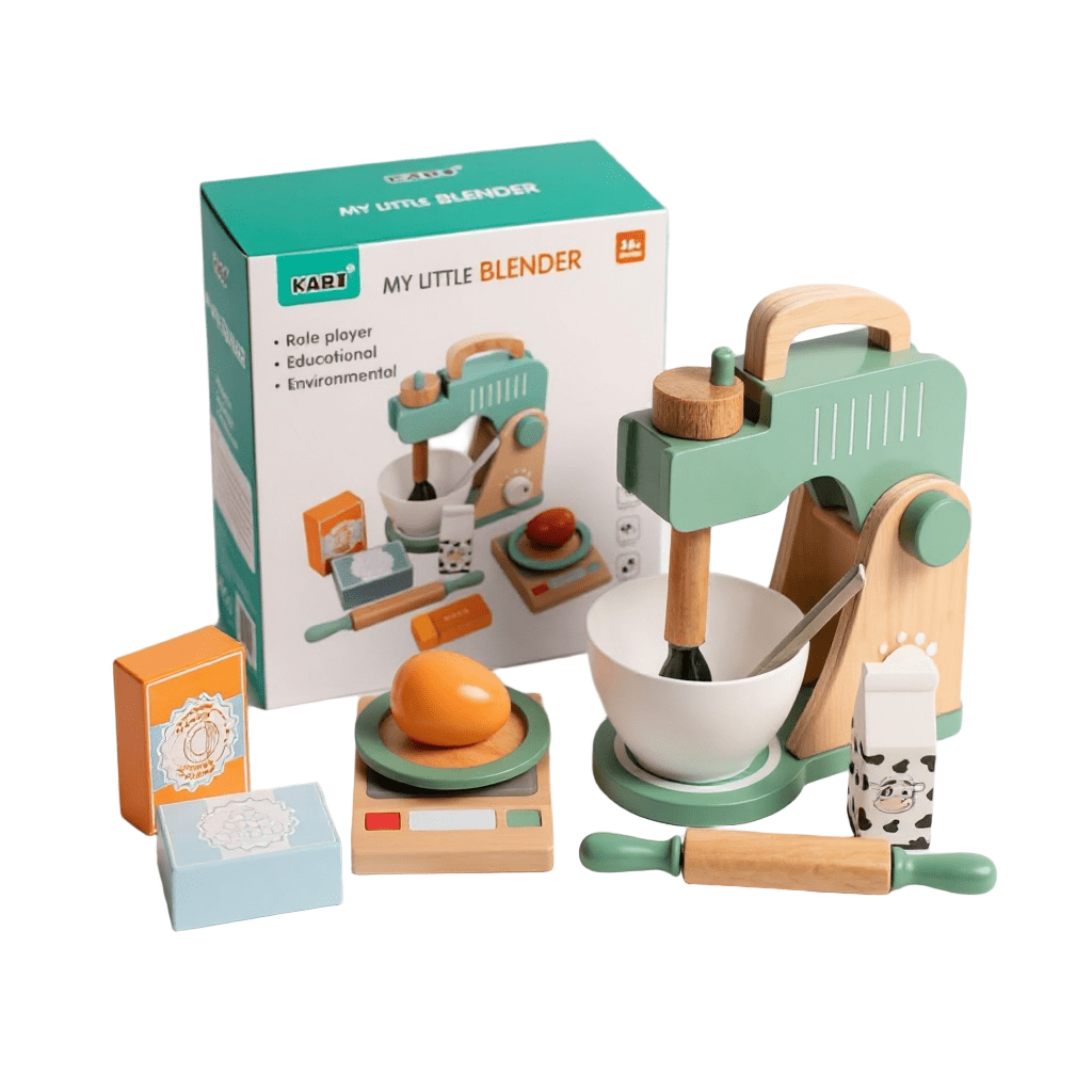 Wooden Pretend Play Blender Set