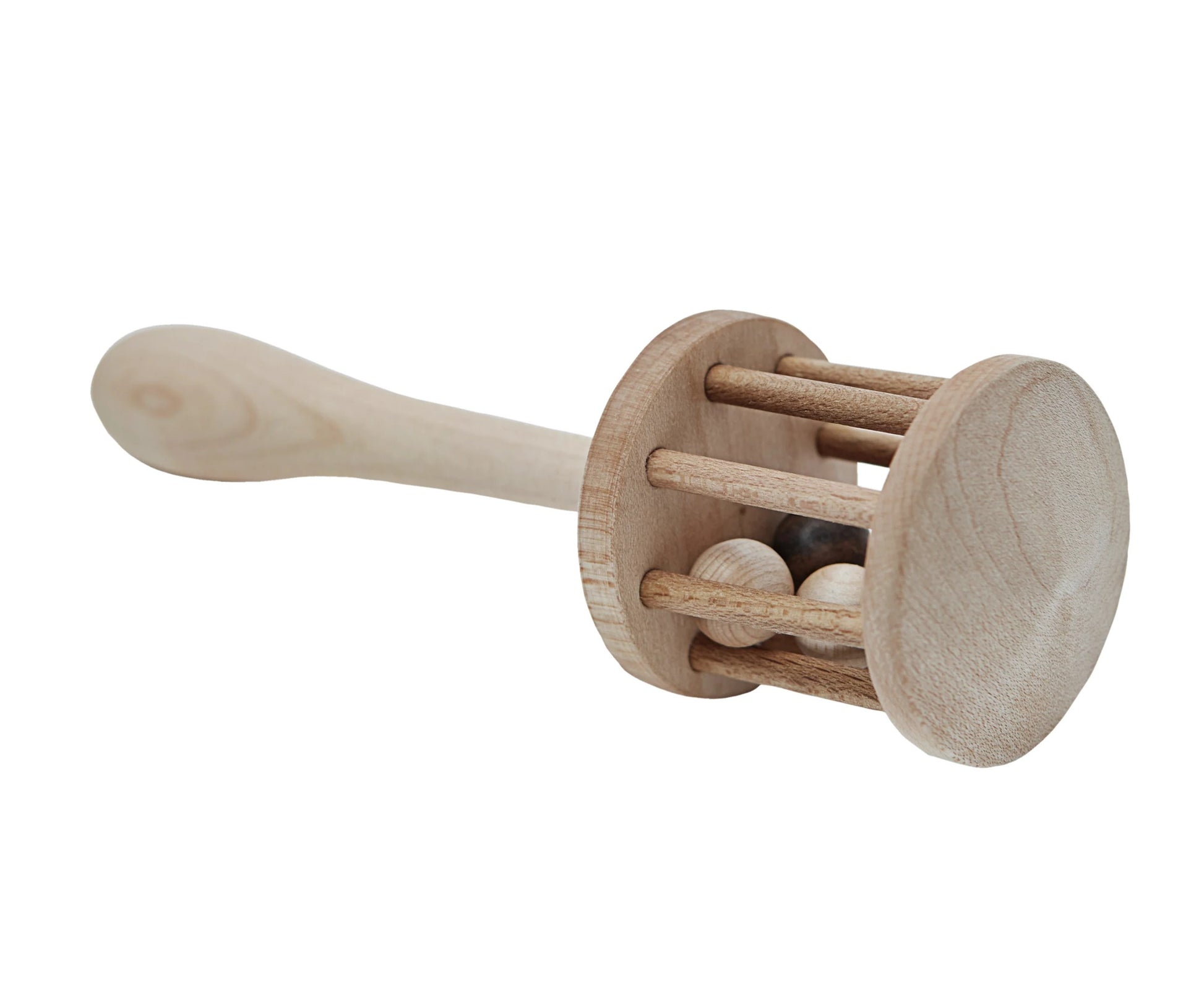 Traditional Wooden Rattle Lelek by Wooden Story - Eco-friendly & Educational Toy for Early Development by Wooden Story at www.brixbailey.com