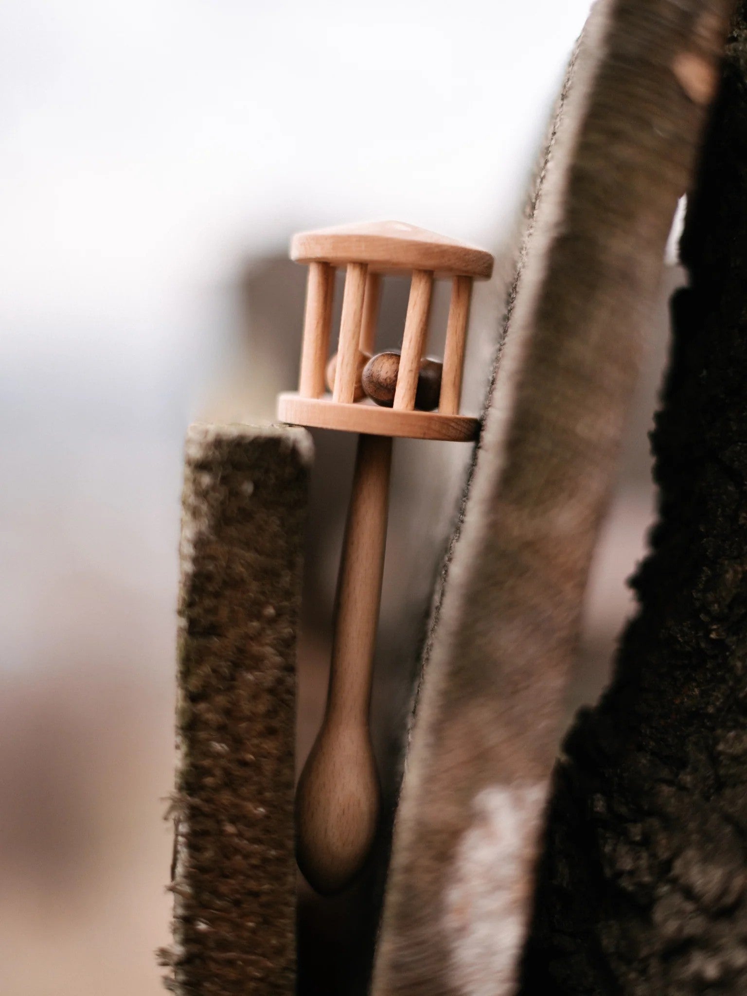 Wooden Story Lelek Rattle - Eco-Friendly & Educational Wooden Toy Inspired by Polish Nature by Wooden Story at www.brixbailey.com