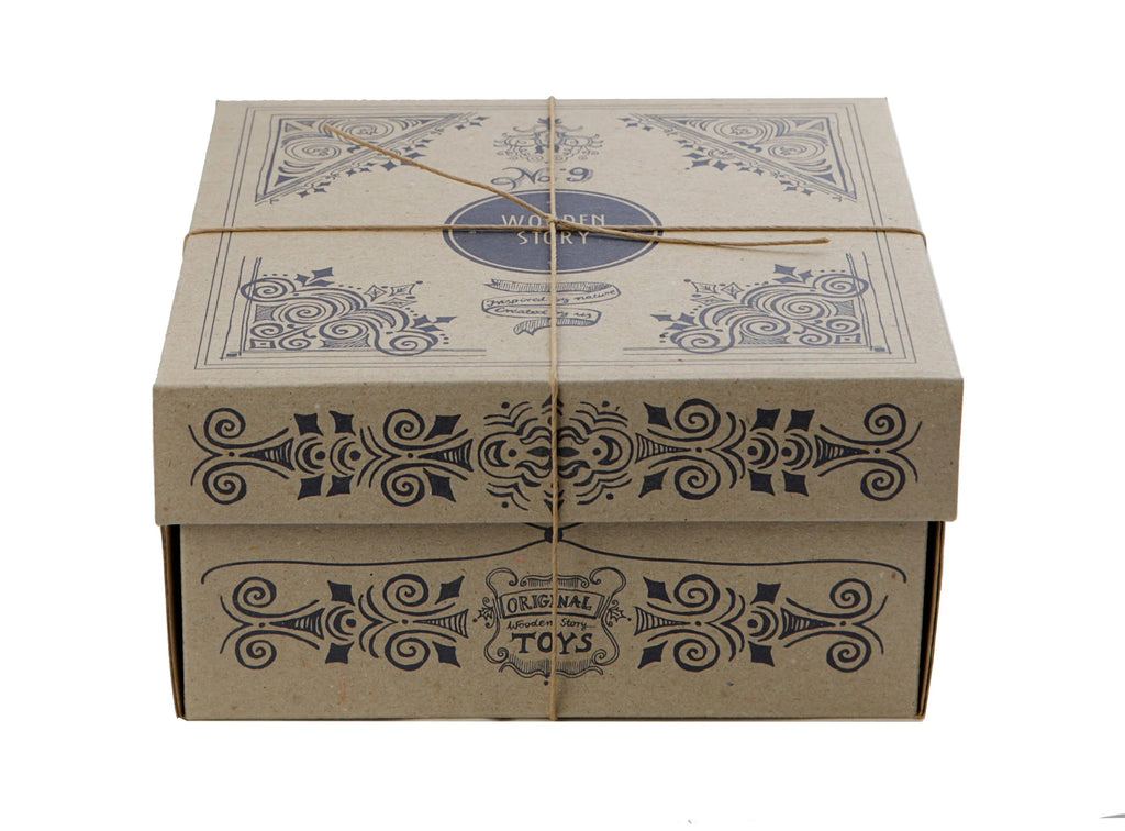Wooden Shape Sorting Blocks XL by Wooden Story - Enhance Your Child's Skills Naturally by Wooden Story at www.brixbailey.com