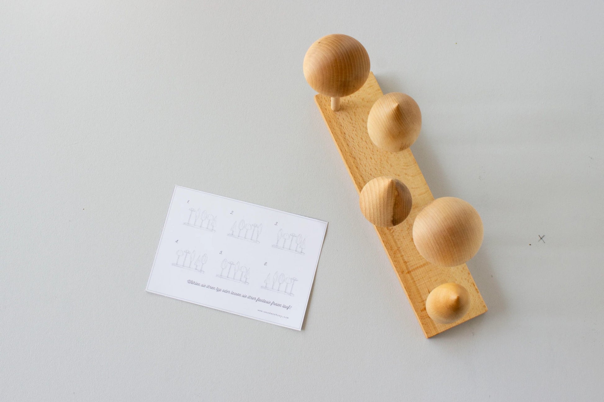 Educational Wooden Tree Crown Puzzle - Stimulate Creativity & Motor Skills by Wooden Story at www.brixbailey.com