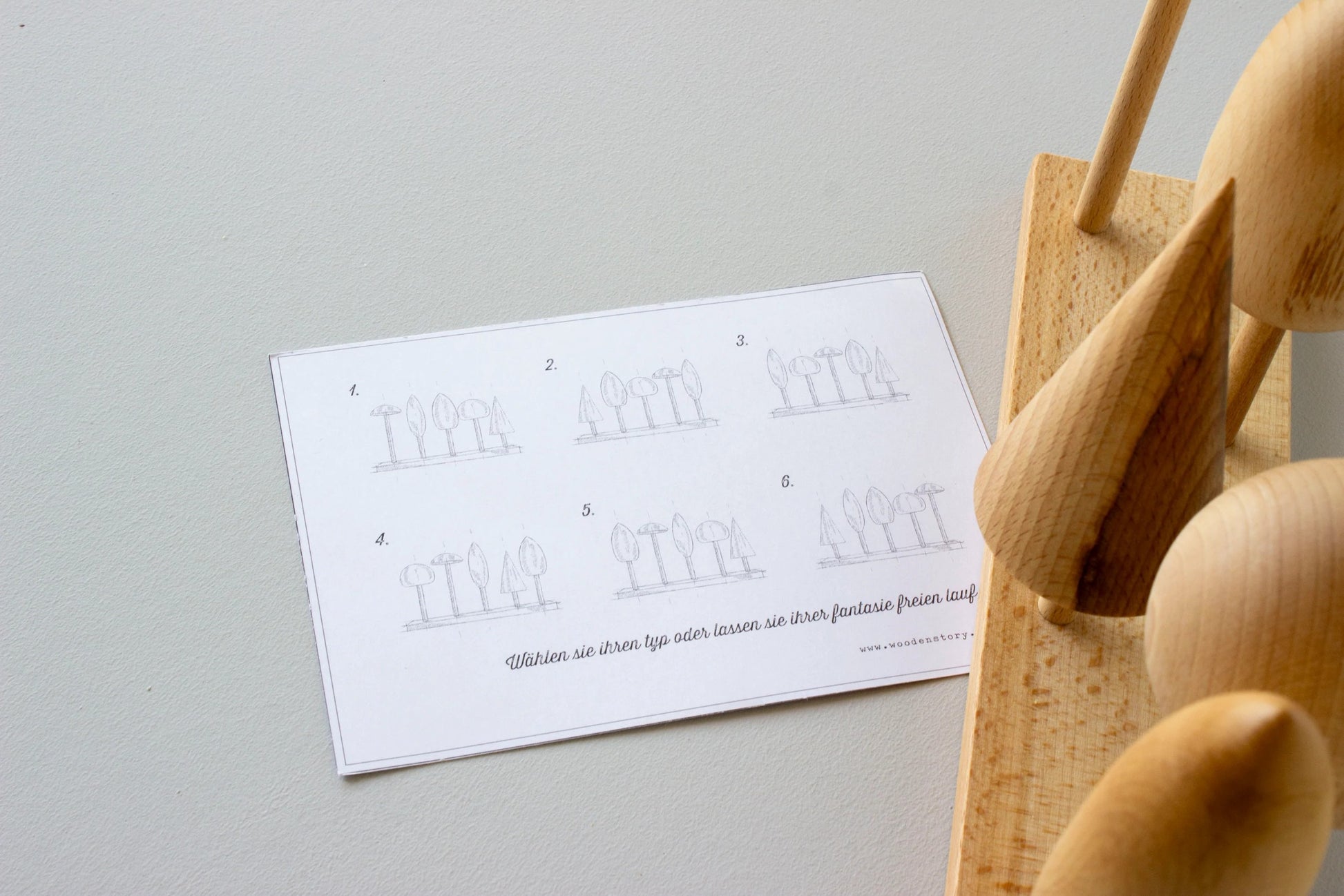 Wooden Tree Crown Puzzle - Educational Toy for Tree Shape Learning & Creativity Enhancement by Wooden Story at www.brixbailey.com