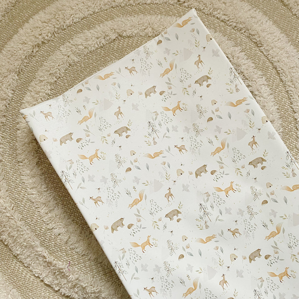 Anti-Roll Wedge Baby Changing Mat - Inca Print