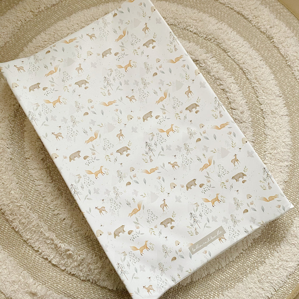 Anti-Roll Wedge Baby Changing Mat - Inca Print