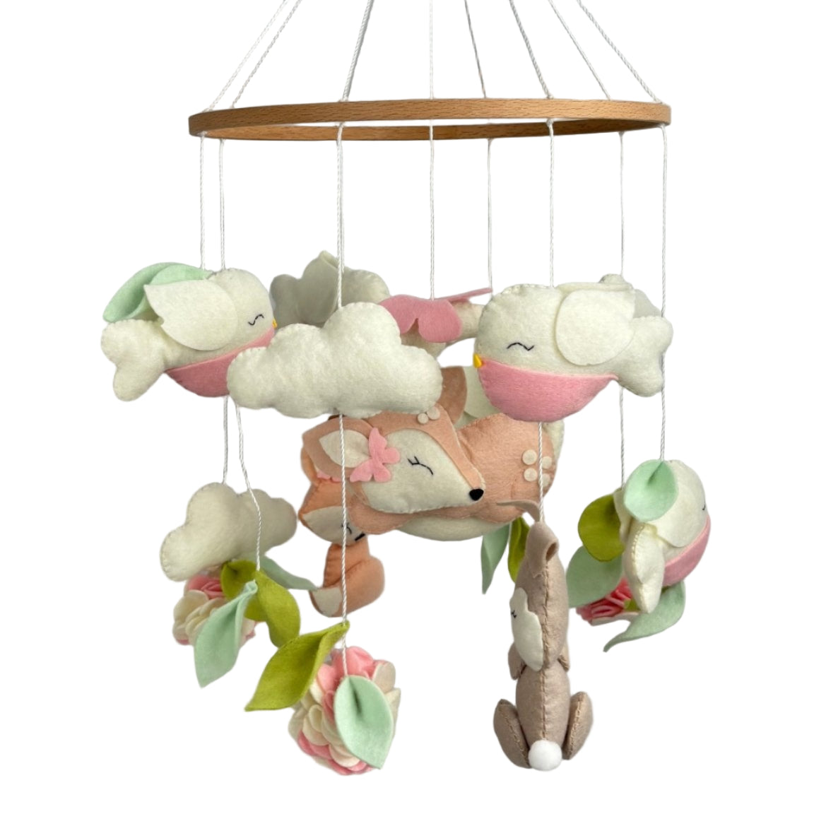 Woodland Blossom Cot Mobile