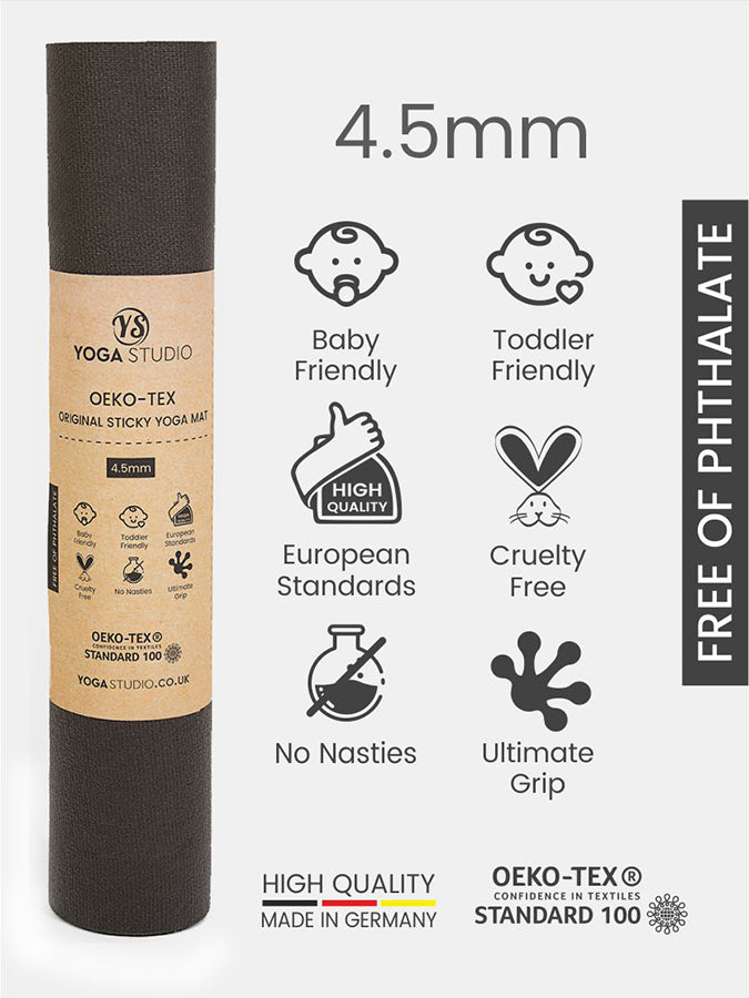 Sticky Yoga Mat 4.5mm Standard or Long