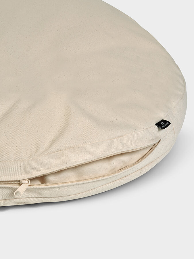Round Organic Zabuton Meditation Cushion