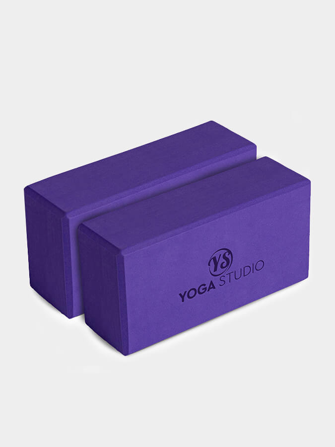 EVA Yoga Brick Twin Pack