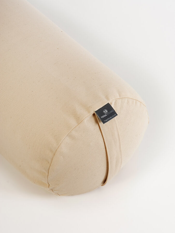 Organic Cotton Buckwheat Lotus Meditation Bolster Cushion