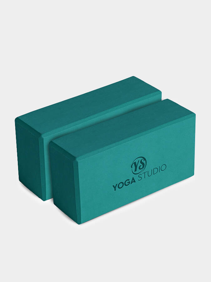 EVA Yoga Brick Twin Pack