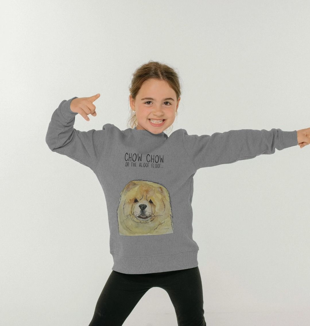 Fawn Chow Chow Kids Sweatshirt for Little Dog Lovers
