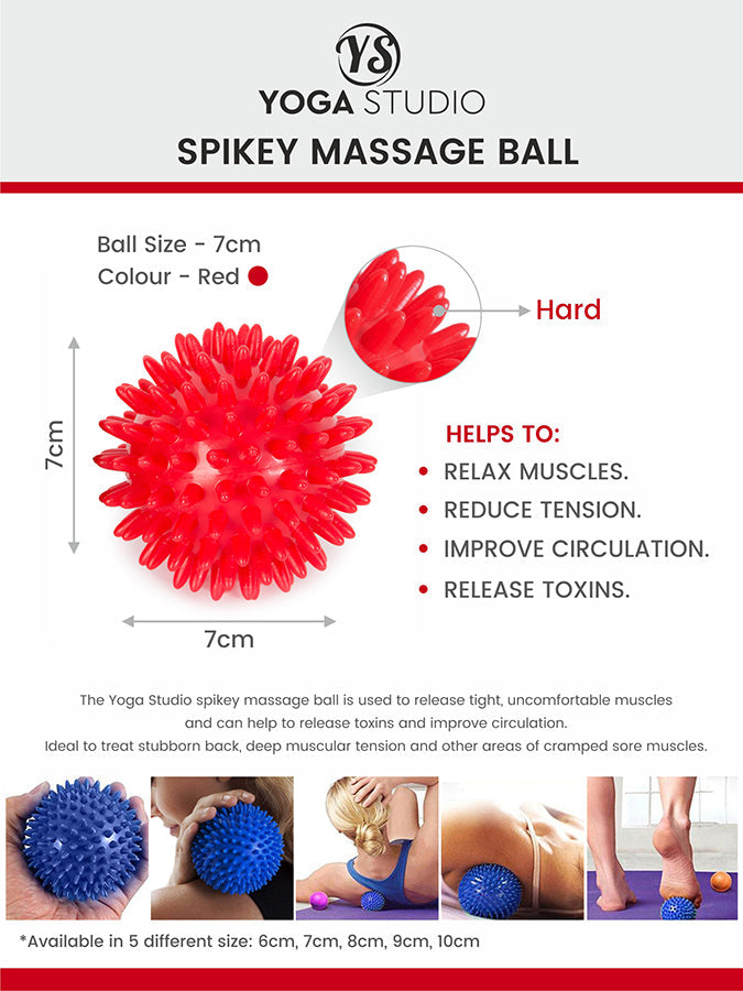 Spiky Massage Ball for Yoga and Muscle Relief
